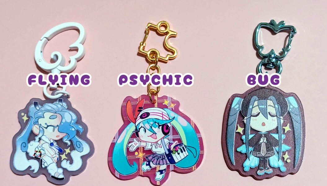 Miku Charms