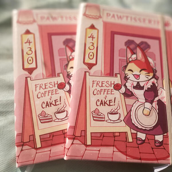 Pawtisserie Dotted Notebook