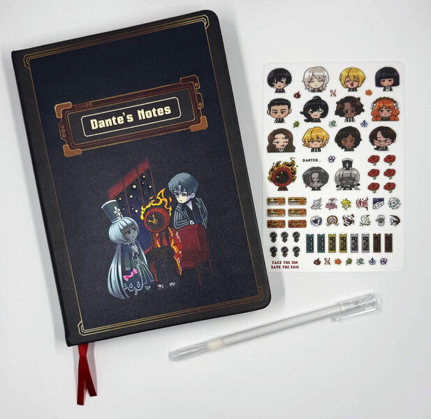 Dante's Notes Black Notebook