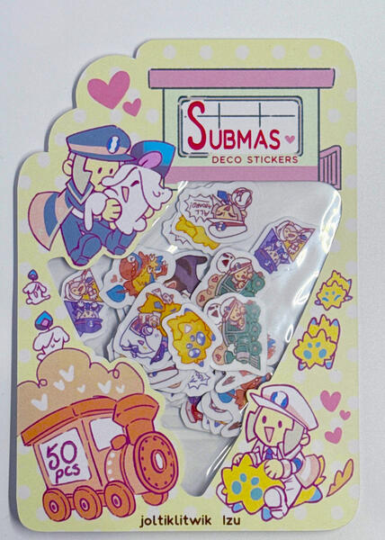 Submas Sticker Flakes