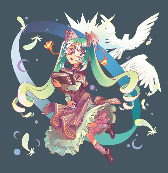 Miku and Birds Miku and Birds